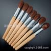 Pincel de maquillaje de línea nueva, pincel para reparar sombras, pincel para sombra de nariz, 3D, pelo de caballo, cabeza pequeña, maquillaje, llama, portátil, pincel para iluminador