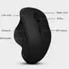 Ratón Inalámbrico Bluetooth Ergonómico Silencioso para Oficina Vertical 2.4g para Diestros Computadora Tablet Ratón de Doble Modo