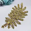 Acessórios de Cabelo para Noivas Europeias e Americanas Acessórios para Vestidos de Casamento Faixa de Cabeça Feita à Mão com Strass Joias para Festa de Casamento Dourado Champagne Dz012