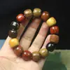 Pulsera de Cuentas Estilo Antiguo con Múltiples Cuentas, Pulsera de Sándalo con Seis Caracteres y Múltiples Cuentas, Cuentas Budistas Estilo Chino, Venta al por mayor de Cuentas de Rosario