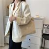 Bolso de mujer nuevo otoño e invierno 2022, bolso grande de lona de gran capacidad, bolso de hombro de moda para mujer, bolso de mano para mujer