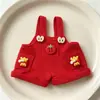 Ropa linda para muñecas de 10~17cm en colores macarrón, pantalones DIY Labubu, overoles, atuendos de moda para vestir muñecos de juguete