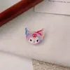Pinza para el pelo de gatito dopamina colorida dulce para mujer, nuevo y lindo clip de lazo para flequillo lateral, accesorio para el cabello al por mayor