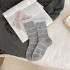 Calcetines de Verano para Mujer hasta la Media Pantorrilla Estilo Coreano Ins Lazo Bordado Calcetines Holgados Retro Japonés Media Pantorrilla Versión Coreana Calcetines