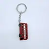 Serie de Souvenirs Turísticos Británicos Imanes para Refrigerador de Ciudades Llaveros Adornos Artesanías de Metal con Patrón y Logo En Stock