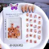 Arte de Uñas DIY Resina Encantos de Dibujos Animados Estilo Japonés Lindo Color Maillard Decoración de Uñas Capibara de Dibujos Animados