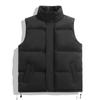 Nuevo Chaleco de Algodón de Otoño e Invierno 2024 Estilo de Hong Kong Marca de Moda para Hombre Suelto Chaleco para Hombre Color Puro Sencillo Chaleco Versátil y Suelto