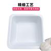 Plato de pesaje de plástico tipo barco, rombo cuadrado biológico de 1 m, tamaño grande y mediano, tamaño pequeño, blanco liso, consumibles de laboratorio