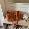2026 Simple Color Sólido Moda Diseño de Nicho Casual Personalidad Fitness Bolsa de Viaje Ligera Portátil Cruzada Bandolera
