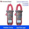 Shengzu Fornecimento Direto Fy2008A Multímetro de Pinça Display Digital 2008B Pinça Amperimétrica Elétrica Sem Contato