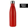 Taza de agua para deportes al aire libre transfronteriza de acero inoxidable 304 resistente a los arañazos con recubrimiento en spray tipo botella de Coca-Cola, taza de vacío, compatible con impresión de logotipo