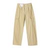 Pedido Japonês~Novidade Primavera 2024 Calça Cargo Feminina com Cintura Elástica, Cordão, Bolsos Grandes e Calça Longa Estilo Jogger S468583