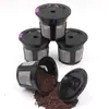 Cafetera de cápsulas k cup iCafilas filtro de plástico para cápsula de café taza de café embudo de acero inoxidable