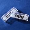 Pegatina Medidora de Temperatura para la Frente del Bebé LCD Flexible Resistente a Altas Temperaturas Parche Medidor de Temperatura para la Frente del Bebé Caja de Plástico Transparente
