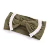 Diadema de bola de pelo para bebé europea y americana, tocado de encaje, diadema de lazo, diadema de calcetines de nailon multicapa súper suave