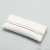 Estojo para óculos de unha única em estoque, em couro preto, bolsa para óculos portátil, caixa para armazenamento de óculos de sol, para impressão