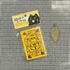 Amuletos de Gato y Perro Culturales y Creativos del Templo Daxingshan de Xi'An Estilo Xiaohongshu, Pegatinas para Teléfono Puramente Hechas a Mano y Colgantes Culturales y Creativos