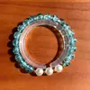 Pulseras de Cristal Imitación Explosión de Grietas de Hielo al por Mayor en Stock Pulseras de Hielo Transparentes Tendencia en Transmisiones en Vivo de Tiktok y Xiaohongshu al por Mayor