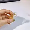 Botella de Almacenamiento de Vidrio para Ahorrar Oro, Botella Pequeña Vacía, Mini Tarro de Almacenamiento para Colección de Granos de Oro para Ahorrar Oro, Botella para Conservar Dientes de Leche