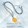 Colgante Jufu Sifang Calado de Oro de Arena Vietnamita de Larga Duración con Incrustaciones de Diamantes, Collar de Disco de Filamento Estilo Nuevo Chino, Cadena para Clavícula