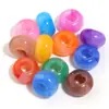Contas para Ábaco Imitação de Jade Acrílico Roda Névoa de Nuvem Furo Grande Contas Soltas Material para Pulseira DIY Acessórios de Joia