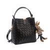 Bolso Cubo de Moda Multifuncional Diversos Métodos de Transporte Empalmado Patrón de Caballo de Coche Bolsa de Mano Grande para Viajes de Trabajo para Mujer