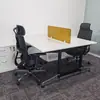 Conjunto de Mesa e Cadeira para Funcionário, Mesa de Escritório Moderna Minimalista, Mesa de Computador para Escritório, Mesa Pequena para Funcionário