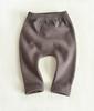 Pantalones para Niños, Pantalones de Tiro Alto con Entrepierna Amplia para Bebés, Leggings de Felpa Cepillada sin Cubrepiés para Bebés, Gruesos para Otoño e Invierno
