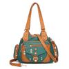 Bolso Texturizado de Cuero Genuino para Mujer, Bolso de Moda y Versátil para Mujer, Bolso Cruzado de Hombro de Cuero Suave, Bolso Casual Retro, Gran Capacidad Moderno