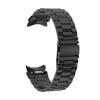 Adequado para pulseira de relógio Samsung watch6/5/4 Fivela de botão de corrente de metal aço três-planta watch6 para homens