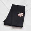 Leggings para Niñas Primavera y Otoño Delgados Para Usar por Fuera Estilo Occidental Nuevos Leggings Negros para Niños Pantalones Largos de Algodón para Bebés Niñas