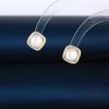 Brincos de Outono e Inverno Estilo Pérola Nova Fábrica Personalizado Luz Luxo Moda Personalidade All-match Proofing