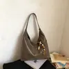 Otoño Invierno 2026 Nueva Moda Estilo Europeo y Americano Retro Bolso Tote de Gran Capacidad Elegante Bolso de Hombro Único para el Hombro y Debajo del Brazo para el Trabajo
