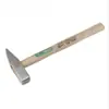 Martillo de Ajustador con Mango de Madera Maciza, Martillo de Hierro, Martillo de Mano, Martillo Clavador Multifuncional de Acero de Alto Carbono, Martillo con Mango de Fibra de Cabeza Plana