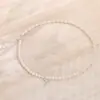 Collar de Perlas de Agua Dulce Natural Estilo Nuevo Cadena para Clavícula de Temperamento Simple Coreano Colgante de Verano Collar de Perlas para Mujer