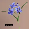 Flor de Narciso Artificial Haste Única, Flor Falsa para Decoração de Casa, Centros de Mesa de Casamento, Buquês de Noiva, Fornecimento Atacado