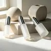 Frascos conta-gotas de essência 3ml 5ml 10ml frascos conta-gotas de óleo essencial de vidro com ponta de borracha frascos de óleo essencial foscos