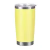 Comercio Exterior Amazon Taza de Coche de Doble Capa de 20 oz Acero Inoxidable 304 Aislamiento Térmico y Conservación del Frío Portátil Montado en Coche Taza de Cerveza al Vacío
