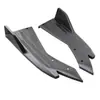 Ángulo de wrap trasero de fibra de carbono modificado para coche transfronterizo, ángulo pequeño de wrap trasero, ángulo de wrap trasero universal, pala trasera, ángulo de wrap trasero, labio trasero, alerón trasero