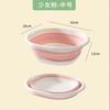 Lavabo plegable portátil de silicona, lavamanos plegable, lavamanos de verduras, lavamanos de plástico para dormitorios de estudiantes, lavamanos multiusos.