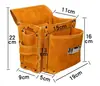 Bolsa de Cinturón de Cuero para Herramientas de Carpintería para Hombres, Bolsa Duradera de Dos Capas para Almacenamiento y Clasificación de Herramientas para Uso en el Lugar de Trabajo