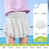 Falda de Bebé Niña Color Limón Fresca y Absorbente de Humedad Secado Rápido Falda Corta Infantil Falda Plisada de Tenis para Niñas