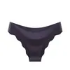 Panty de una pieza sin costuras de seda helada transfronterizo europeo y americano para mujer, Bikini bikini invisible estampado transpirable para yoga para mujer