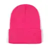 Gorro de Punto de Color Sólido Estilo Coreano para Otoño e Invierno, Color de Logo Personalizable, Gorro Cálido Retro tipo Cúpula, Gorro de Punto para Exteriores, Gorro de Moda para Clima Frío