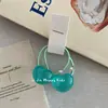 Pinza para el pelo de acetato con forma de corazón transparente y purpurina fina coreana, Lazo para el pelo de corazón con diamantes brillantes lindos, Accesorio para el pelo dulce versátil de verano