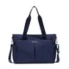 Bolsa Tote Impermeable para Mujer 2025 Nueva de Gran Capacidad Moderna Simple Bolso de Hombro Casual Versátil Bolso de Mano para Viajes