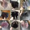 Seleção Premium2026 Novo Prendedor de Cabelo Garra com Laço para Rabo de Cavalo com Strass, Penteado Elegante para um Look de Menina Jovem, Coleção de Prendedores de Cabelo