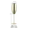 Copa de vino de acero inoxidable 304 de capa única de 500 ml, copa de vino tipo barril de gran capacidad colorida, resistente a caídas, con recubrimiento de cobre