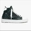 En Stock Zapatos Numeris Zapatos Deportivos Casuales Zapatos de Skateboard para Hombre Mocasines de Mezclilla Rasgados con Suela Gruesa para Mujer