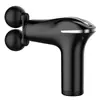Pistola de Masaje Fascial de Doble Cabezal Más Vendida Transfronteriza Masajeador de Relajación Muscular Mini Pistola Fascial para Cuello Pistola Muscular para Hombres y Mujeres Eléctrica Silenciosa